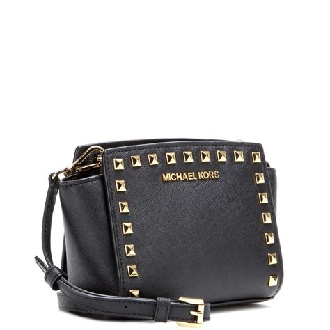 michael kors mini studded selma bag|Michael Kors large selma bag.